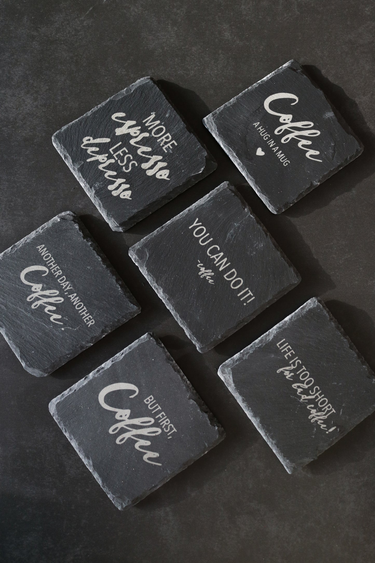 Schieferplatten COFFEE