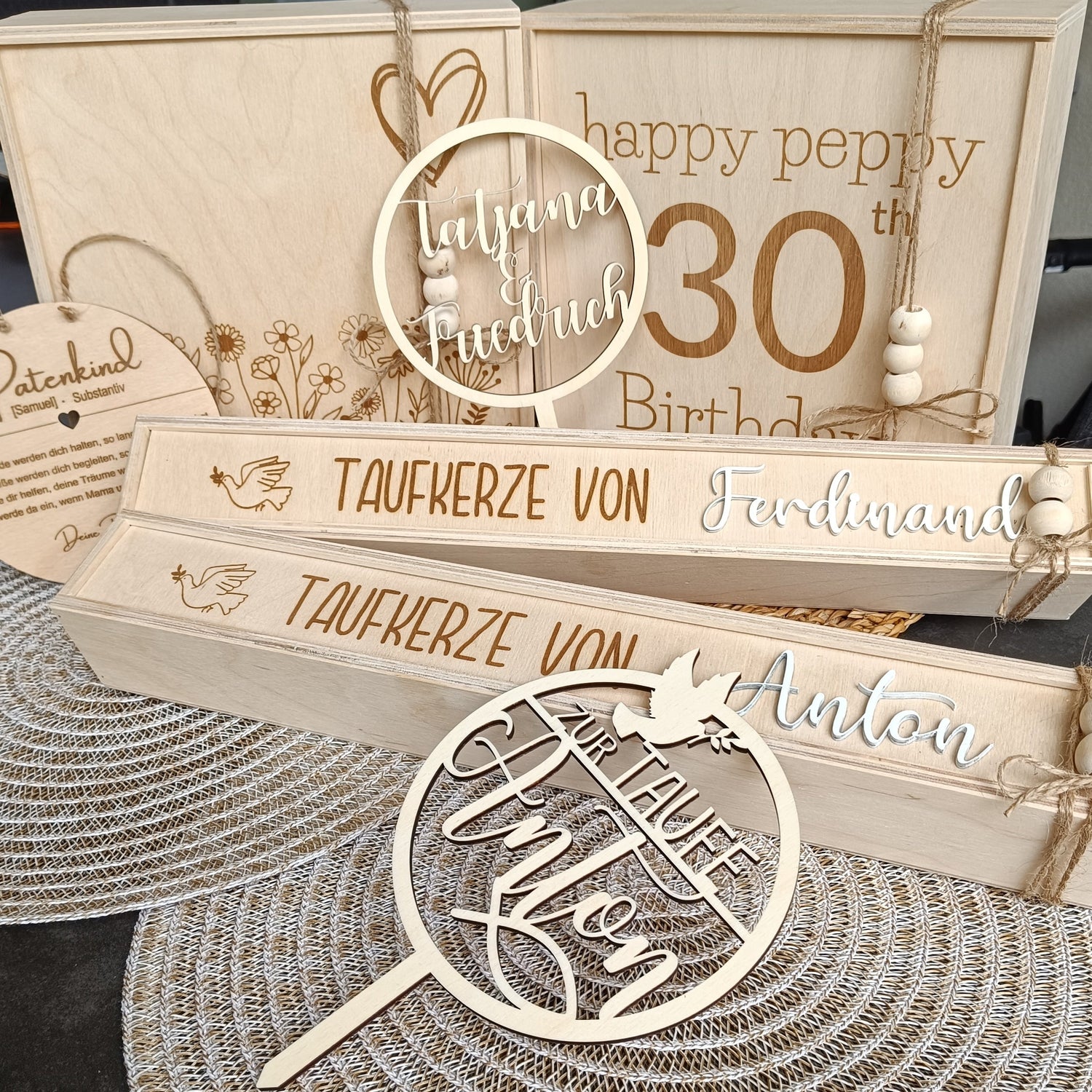 Geschenke aus Holz