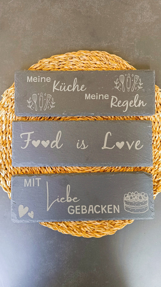 Schieferplatten KÜCHE