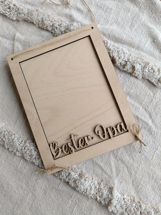 Bilderrahmen aus Holz